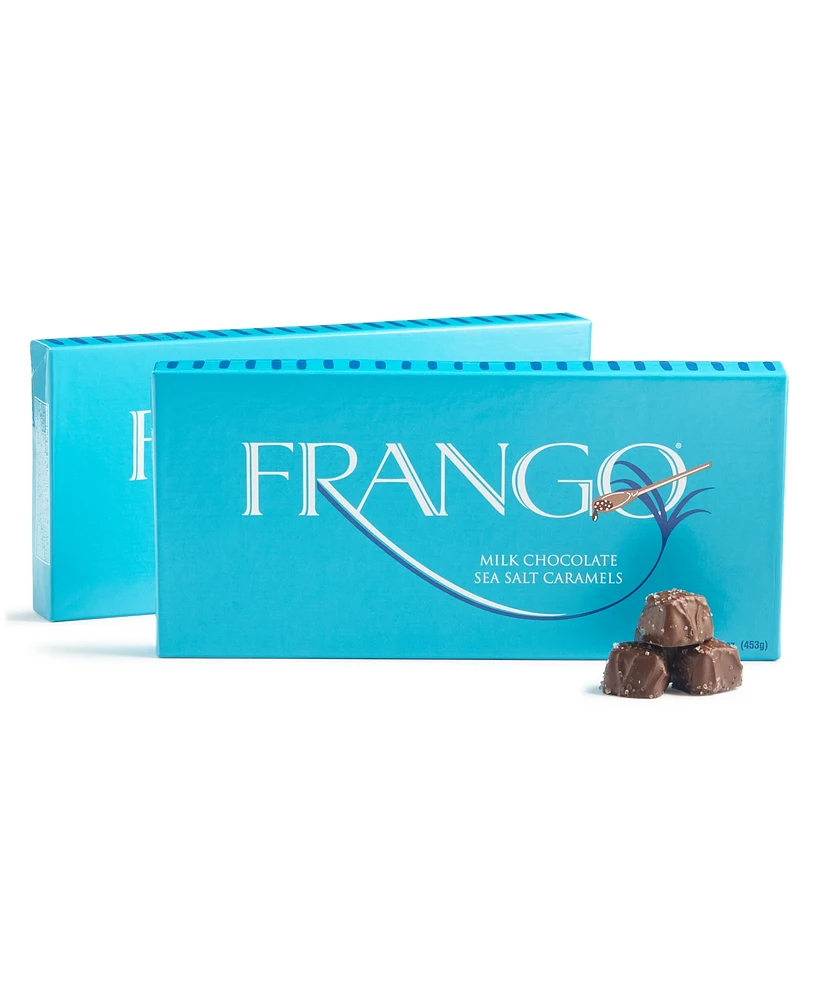 Frango Chocolates 1 Lb Milk Sea Salt Caramel Box of Chocolates, 2 Pack, Created for Macy's