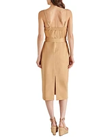 Steve Madden Women's Adley Trench Midi Dress