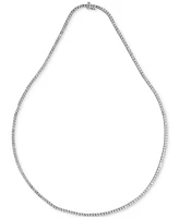 Men's Diamond 24" Tennis Necklace (2 ct. t.w.) in Sterling Silver