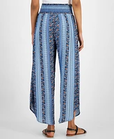 Kingston Grey Juniors' Printed Drawstring Gaucho Pants