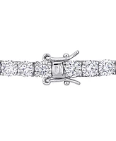 Moissanite Classic Tennis Bracelet (9-1/2 ct. t.w.) in Sterling Silver