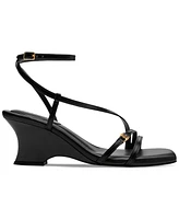 Coach Women's Cait Ankle-Strap Wedge Sandals
