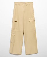 Mango Women's Pocket Cargo Pants