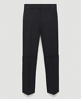 Mango Women's Straight Pleated Pants