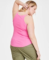 On 34th Trendy Plus Size Scoop-Neck Camisole, Created for Macy's