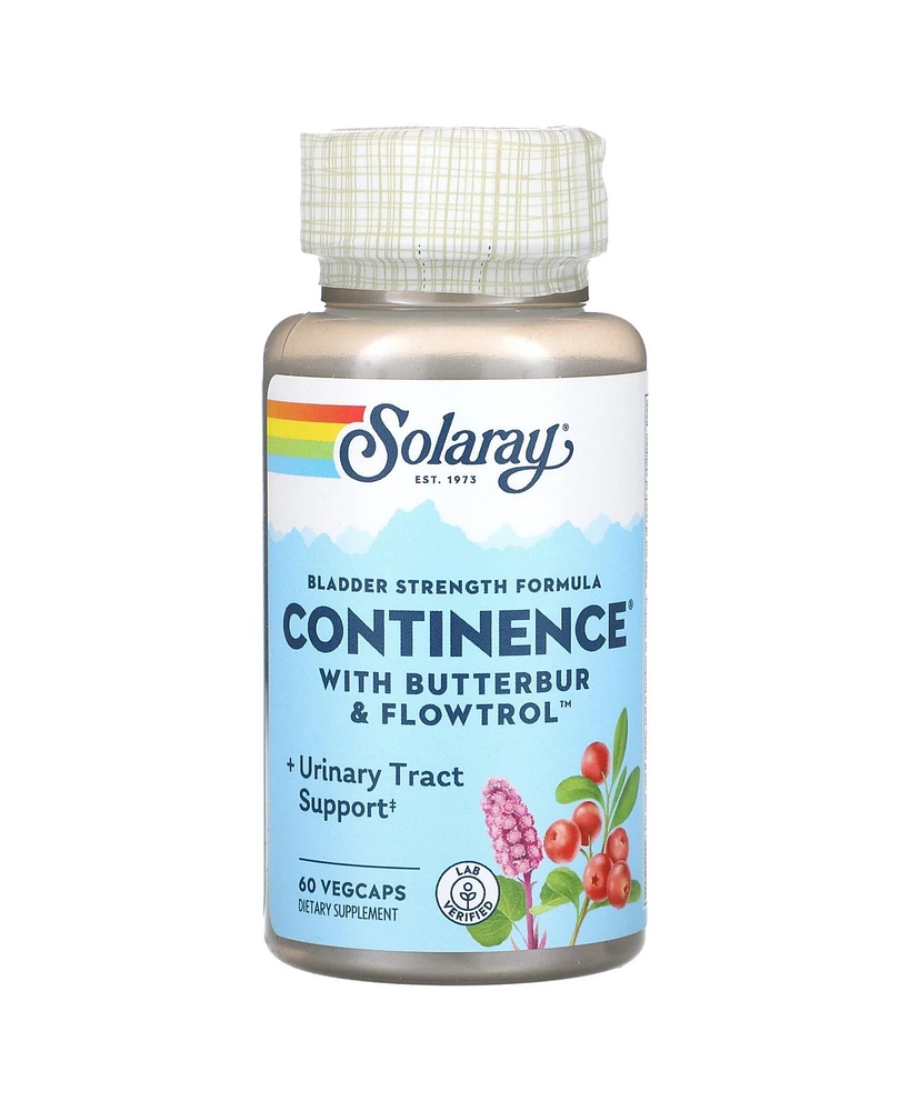 Solaray Continence - 60 VegCaps - Assorted Pre