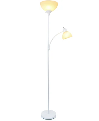 Creekwood Home Essentix 71.5" Tall Traditional 2 Light Mother Daughter Metal Floor Lamp