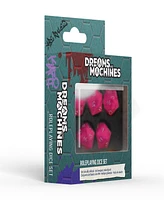 Modiphius Entertainment - Dreams and Machines - Hot Pink Dice Set