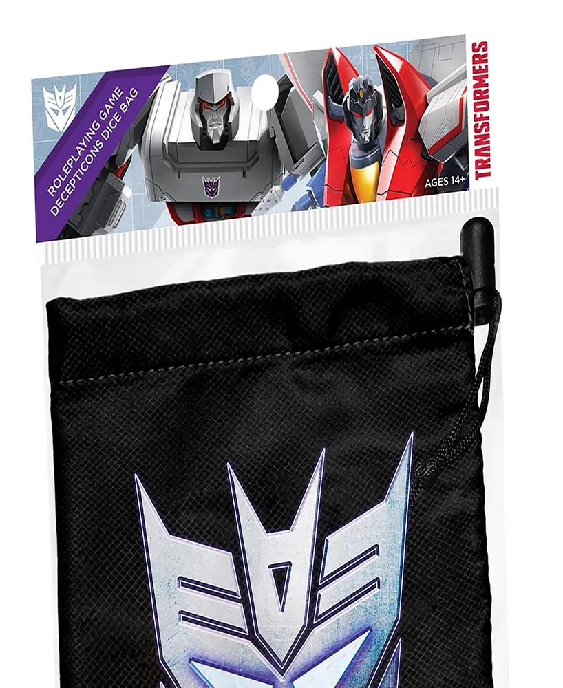 Renegade Game Studios - Transformers Rpg Decepticon Dice Bag