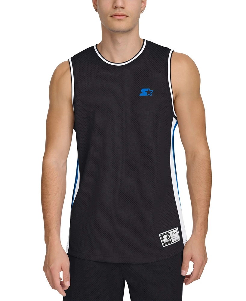 Starter Men's Classic-Fit Tipped Mesh Basketball Tank