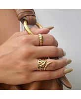 Ellie Vail Billy Dainty Chain Ring