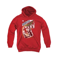 Justice League Boys of America Youth Showcase Cover Pull Over Hoodie