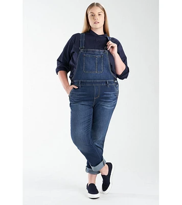 Slink Jeans Plus Size Denim Overall