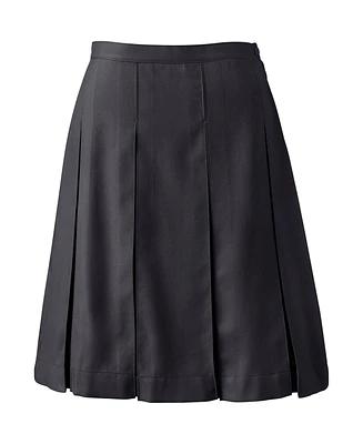 Lands' End Plus School Uniform Box Pleat Skirt Top of Knee