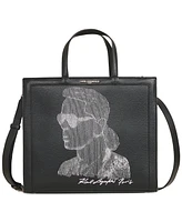 Karl Lagerfeld Paris Noveau Medium Leather Tote