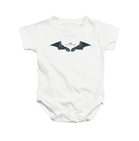 Batman Baby Girls The Mechanical Bat Logo Snapsuit