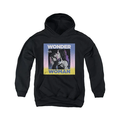 Wonder Woman Boys 84 Youth Duo Pull Over Hoodie / Hooded Sweatshirt