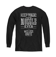 Harry Potter Boys Wizards Unite Youth Hidden Magic Long Sleeve Sweatshirt