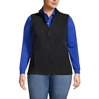 Lands' End Plus Thermacheck 100 Fleece Vest