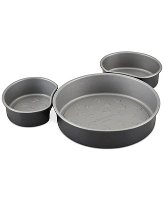 Bake with Mickey Mouse Nonstick 3-Pc. Cake Pan Set