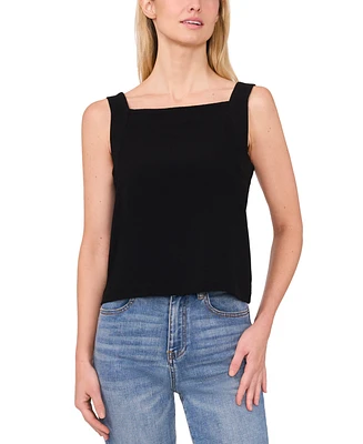 CeCe Women's Square-Neck Cropped Tank Top