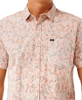 Rip Curl Men's Floral Reef Short Sleeve Shirt