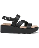 Giani Bernini Women's Cessey Memory Foam Flatform Wedge Sandals, Created for Macy's