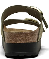 Papillio by Birkenstock Women's Arizona Flex Nubuck Leather Platform Sandals from Finish Line
