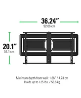 Sanus VLF613-B1 Super Slim Full Motion Tv Mount for 40" - 80" Tv