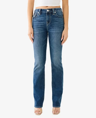 Women's Billie Flap Big T Straight Jean