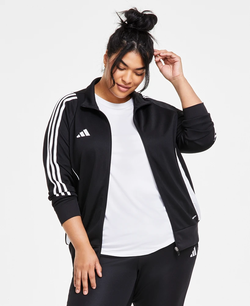 adidas Plus Tiro 24 Stand Collar Zip-Front Track Jacket