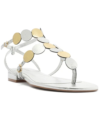 Arezzo Women's Holly Low Block Sandals