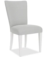 Catriona Striped Upholstered Side Chair, Created for Macy's