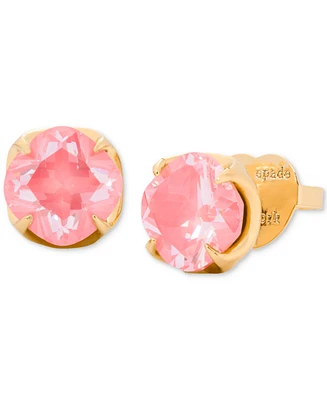 Kate Spade New York Gold-Tone Color Cubic Zirconia Stud Earrings