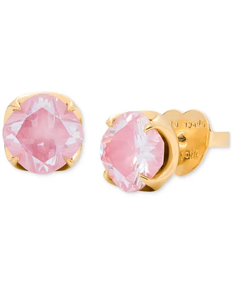 Kate Spade New York Gold-Tone Color Cubic Zirconia Stud Earrings