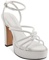 Dkny Women's Delicia Strappy Knotted Platform Sandals