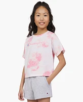 Champion Big Girls Tie Dye Meet Greet Crewneck T-shirt