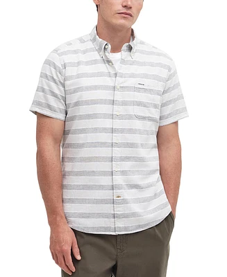 Barbour Men's Somerby Tailored-Fit Stripe Button-Down Shirt