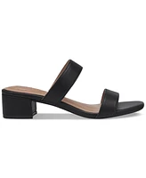 Style & Co Women's Victoriaa Double Band Block Heel Dress Sandals, Created for Macy's