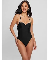 Guess Women's Embellished One-Piece Swimsuit