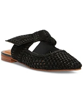 Lucky Brand Women's Grenaldie Woven Bow Flat Mules