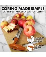 Zulay Kitchen Durable Stainless Steel Premium Apple Corer Remover