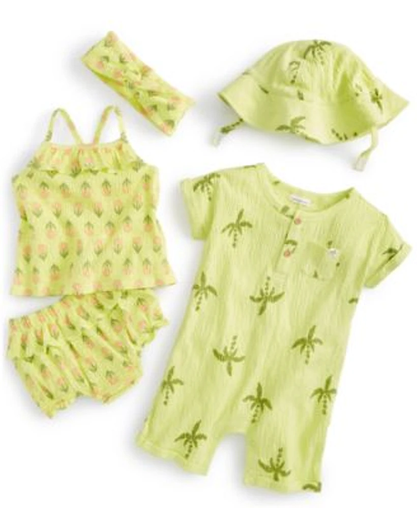 First Impressions Baby Siblings Tropical Collection Created For Macys