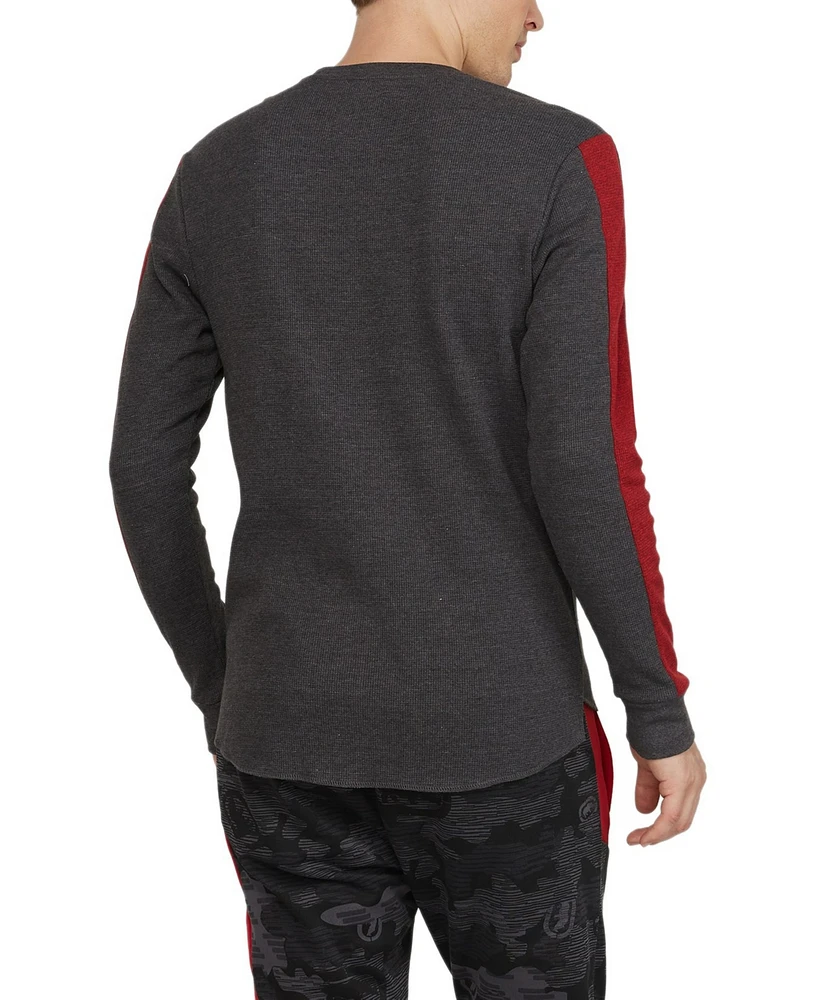Ecko Men's Landing Thermal Long Sleeve Sweater