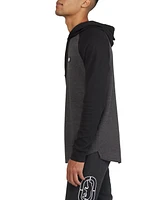 Ecko Men's Mixed Up Raglan Hooded Thermal