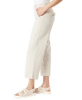 Gloria Vanderbilt Women's Shape-Effect Wide-Leg Cropped Pants