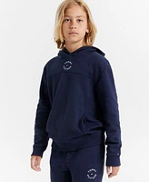 Tommy Hilfiger Boys 2 20 Soft Essential Logo Embroidered Fleece Hoodie