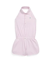 Polo Ralph Lauren Big Girls Stretch Mesh Halter Romper