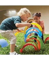 Kaplan Early Learning Discovery Rainbow Arches and Tunnels - 10 Pieces