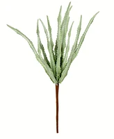 Vickerman 11" Artificial Mixed Green Haworthia Spray. Includes 6 sprays per pack.